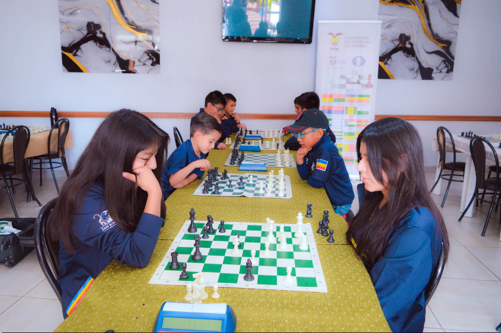 Azogues celebra sus 201 años con campeonato nacional de ajedrez que reúne a 144 deportistas.