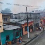Cinco personas murieron en un voraz incendio registrado en una vivienda de Guayaquil.