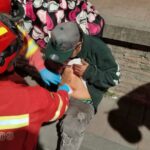 Un ciudadano resultó herido con arma blanca tras un ataque en el centro de Cuenca. 