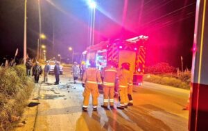 Se registra una persona fallecida tras un siniestro de tránsito ocurrido en el redondel de la parroquia Cumbe.