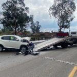Un accidente de tránsito en el sector de Guzho deja tres personas heridas.