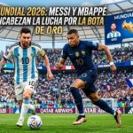 Messi vs. Mbappé: Las dos superestrellas comandan la disputa por la Bota de Oro en el Mundial 2026.
