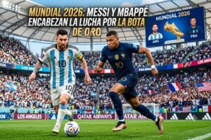 Messi vs. Mbappé: Las dos superestrellas comandan la disputa por la Bota de Oro en el Mundial 2026.